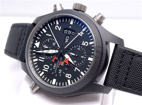 iwc top gun doppelchronograph replica|iwc top gun perpetual calendar.